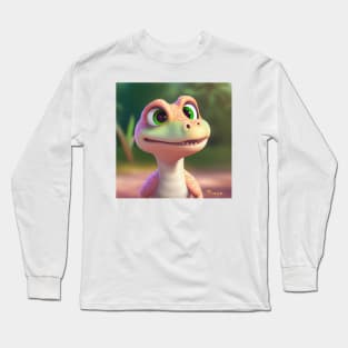 Baby Dinosaur Dino Bambino - Freya Long Sleeve T-Shirt